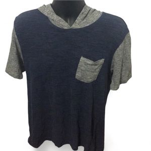 Hooded T-Shirt with pocket In excellent condition